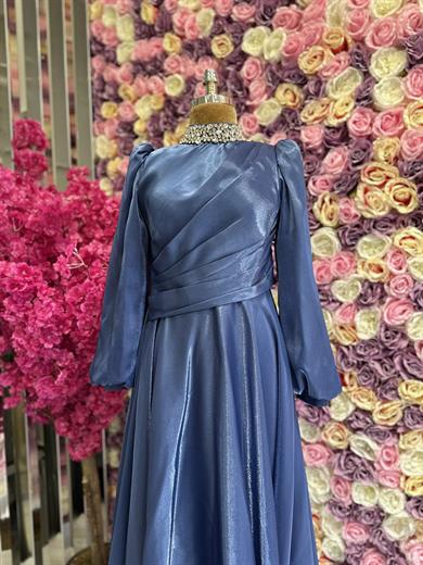 Gülnaz Abiye Lacivert