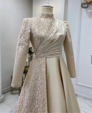 Haute Couture Abiye 42-46 beden arası uyumlu