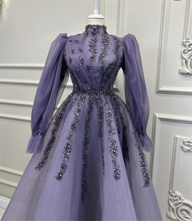 Haute Couture Abiye 42-46 beden arası uyumlu