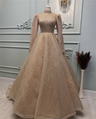 Haute Couture Abiye 42-46 beden arası uyumlu