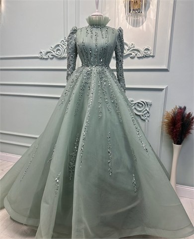Haute Couture Abiye 42-46 beden arası uyumlu