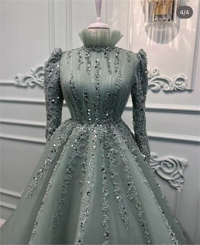 Haute Couture Abiye 42-46 beden arası uyumlu