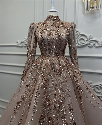 Haute Couture Abiye 42-46 beden arası uyumlu
