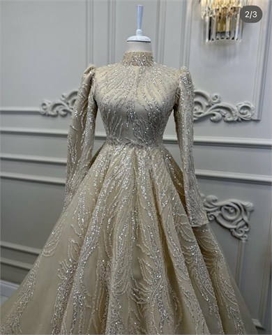 Haute Couture Abiye 42-46 beden arası uyumlu