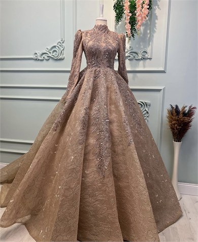 Haute Couture Abiye 42-46 beden arası uyumlu