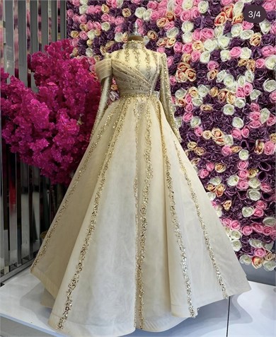 Haute Couture Abiye 42-46 beden arası uyumlu