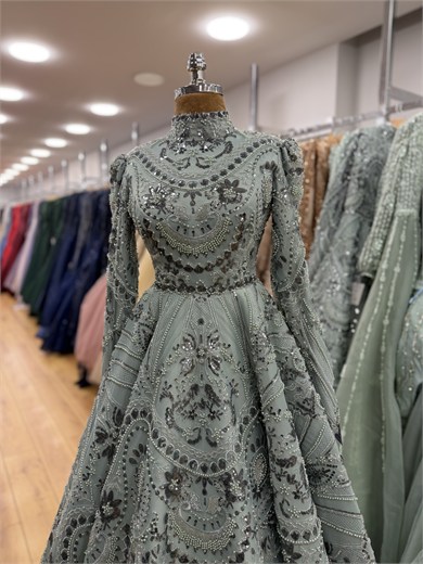 Haute Couture Abiye 42-46 beden arası uyumlu