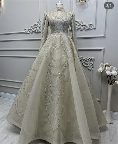 Haute Couture Abiye 42-46 beden arası uyumlu