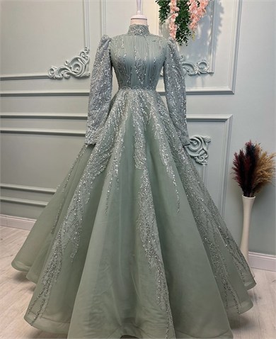 Haute Couture Abiye 42-46 beden arası uyumlu