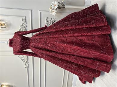 Haute Couture Dress Bordo 