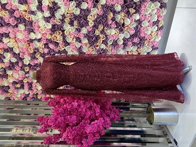 Haute Couture Dress Bordo