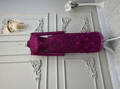 Haute Couture Dress Fuşya