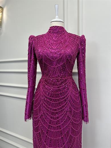 Haute Couture Dress Fuşya