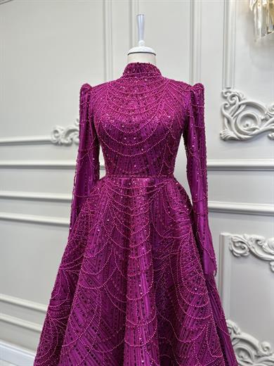 Haute Couture Dress Fuşya