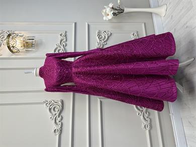 Haute Couture Dress Fuşya