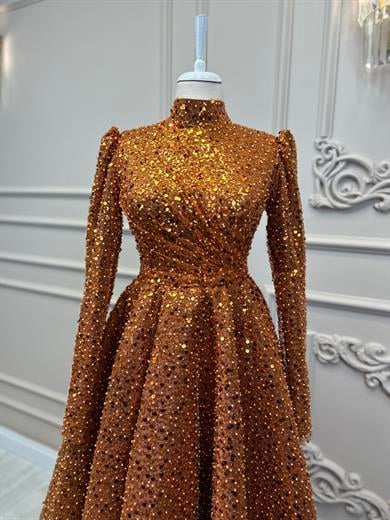 Haute Couture Dress Kiremit