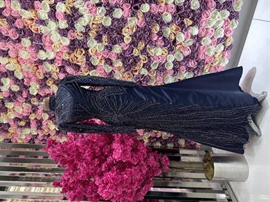 Haute Couture Dress Lacivert