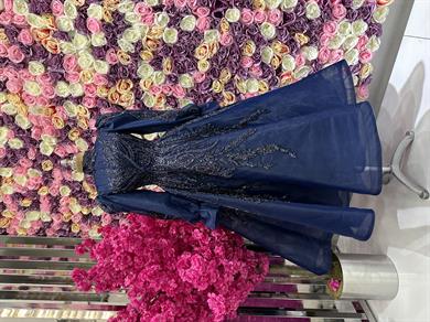 Haute Couture Dress Lacivert