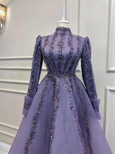 Haute Couture Dress Lila 