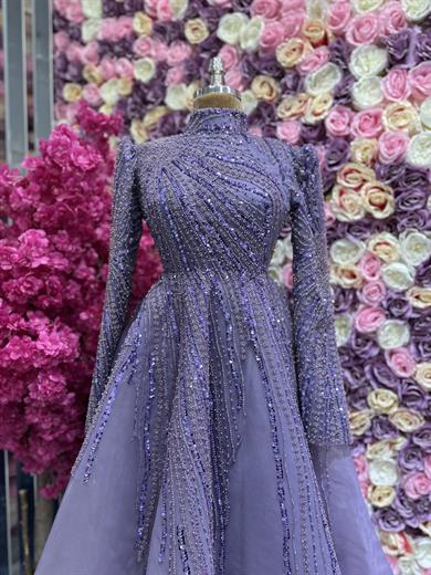 Haute Couture Dress Lila