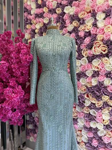 Haute Couture Dress Mint