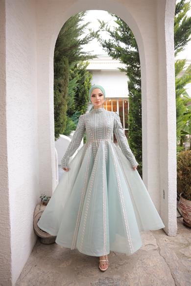 Haute Couture Dress Mint