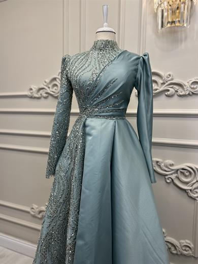 Haute Couture Dress Mint