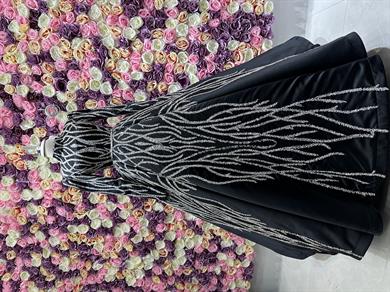 Haute Couture Dress Siyah
