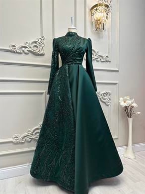 Haute Couture Dress Zümrüt