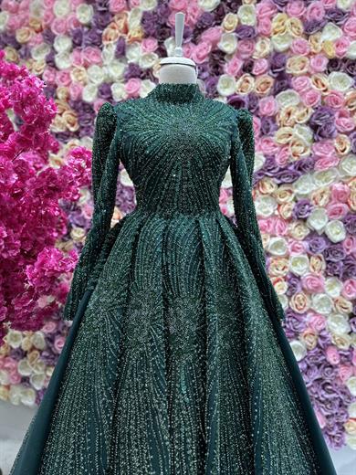 Haute Couture Dress Zümrüt