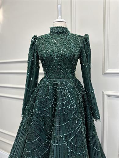Haute Couture Dress Zümrüt
