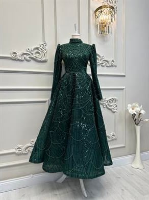Haute Couture Dress Zümrüt