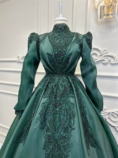 Haute Couture Dress Zümrüt
