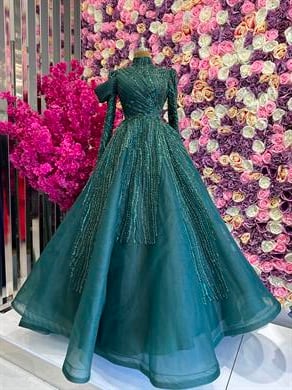 Haute Couture Dress Zümrüt
