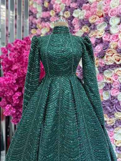 Haute Couture Dress Zümrüt