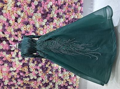 Haute Couture Dress Zümrüt