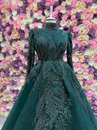 Haute Couture Dress Zümrüt