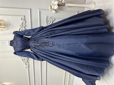 Haute Dress Lacivert