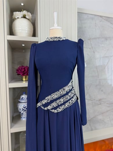 Irmak Abiye Lacivert