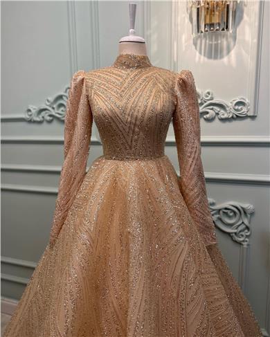 Besticktes Haute Couture Kleid