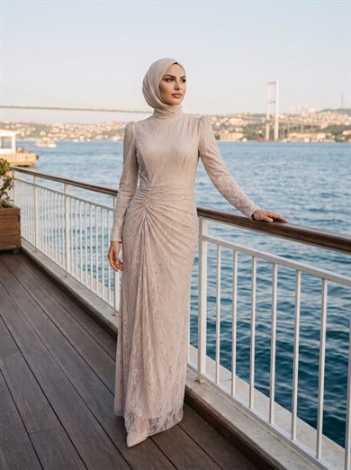 Kayla Abiye Bej