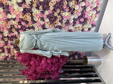 Krinkıl Saten Abiye Mint