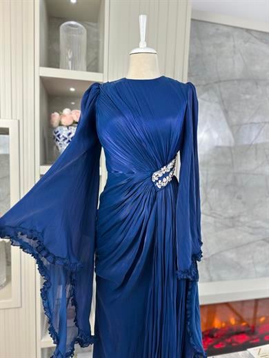 Lotus Abiye Lacivert