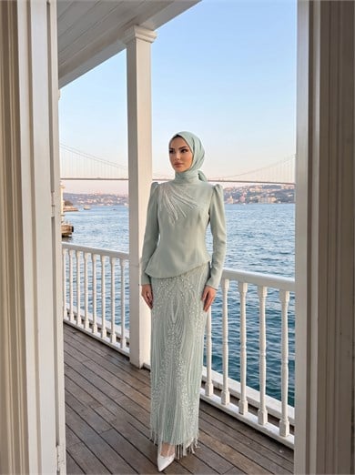 Luna Abiye Yeşil