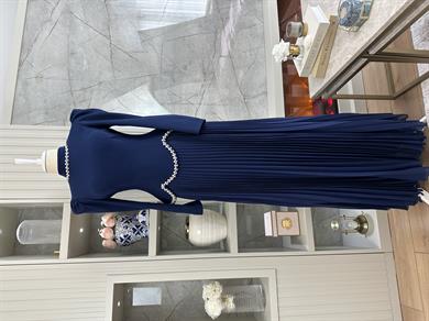 Marbel Abiye Lacivert