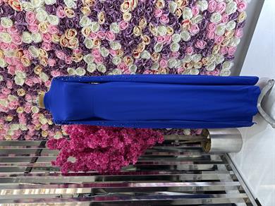 Pelerin Detaylı Abiye Saks