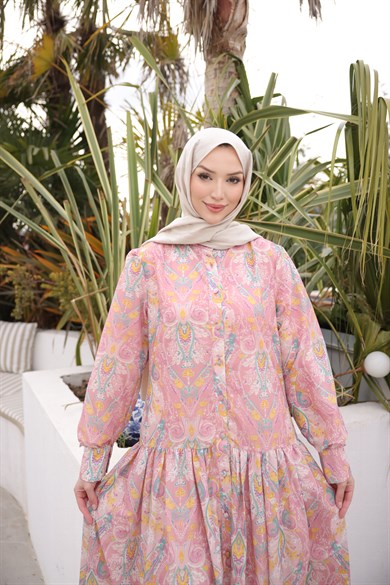 Pınar Elbise Pembe