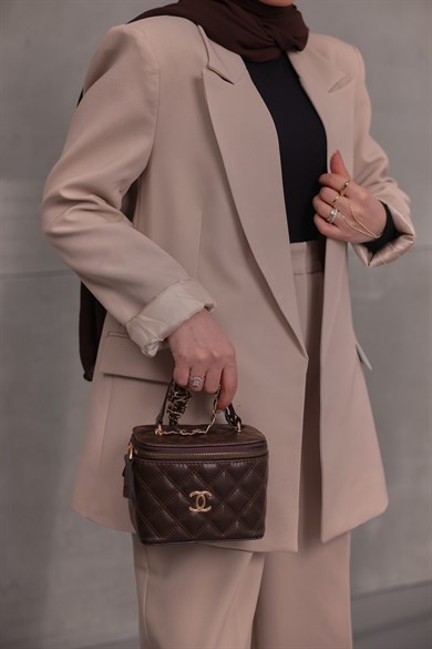 Premium Kalite Ceket Bej