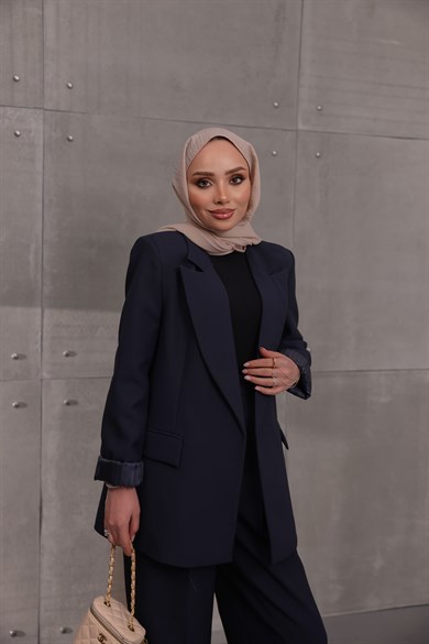 Premium Kalite Ceket Lacivert