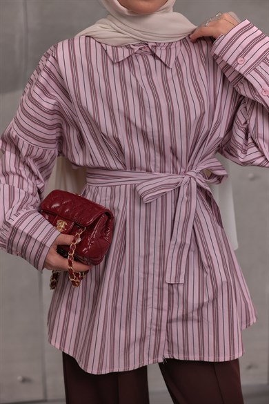 Soft Mürdüm Gömlek